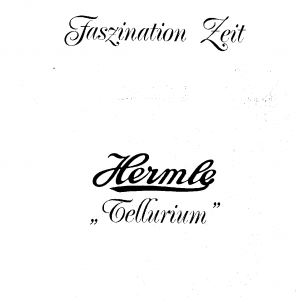 Tellurium Manual Hermle Clock Telleriums-1